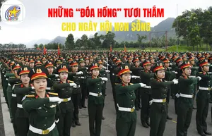 PHÓNG SỰ: NHỮNG ĐÓA HỒNG TƯƠI THẮM CHO NGÀY HỘI NON SÔNG