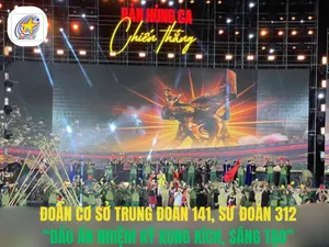 Đoàn cơ sở Trung đoàn 141: Dấu ấn nhiệm kỳ xung kích, sáng tạo
