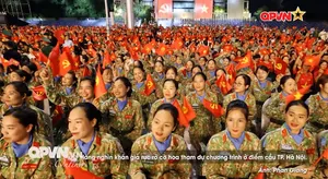 Đặc sắc chương trình chính luận nghệ thuật "Dưới cờ vinh quang"