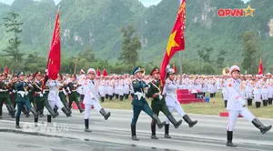 Tổng hợp luyện các lực lượng tham gia diễu binh A80