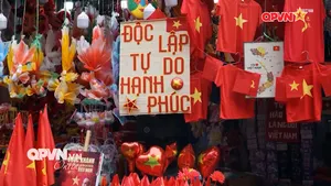 Hà Nội rực rỡ cờ hoa mừng ngày hội non sông