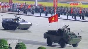 Tổng hợp luyện diễu binh, diễu hành tại Quảng trường Ba Đình