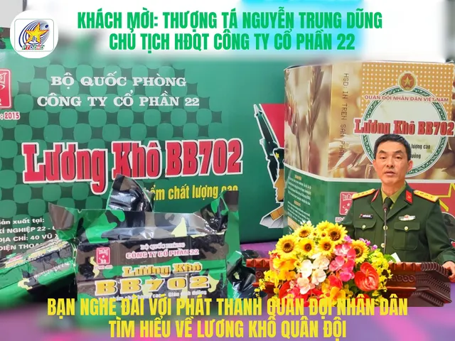 Tìm hiểu về lương khô Quân đội
