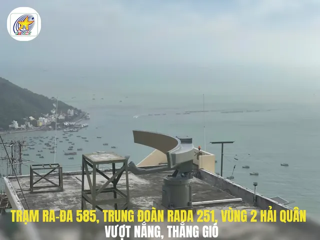 Vượt nắng thắng gió ở Trạm Ra-đa 585, Trung đoàn Rada 251, Vùng 2 Hải quân