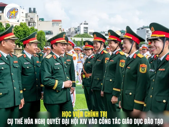 Học viện Chính trị: Cụ thể hóa Nghị quyết Đại hội 14 vào công tác giáo dục đào tạo