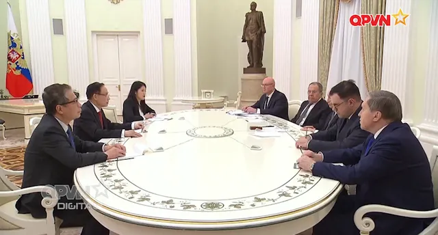 Đặc phái viên của Tổng Bí thư Tô Lâm hội kiến Tổng thống Nga
