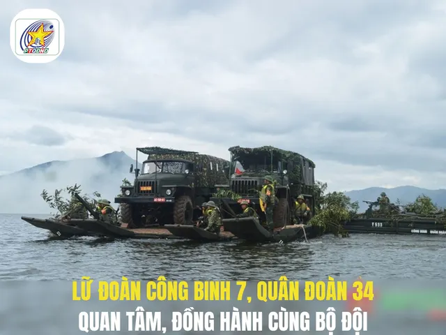 Quan tâm, đồng hành cùng bộ đội