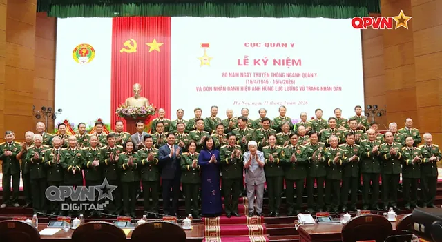 Cục Quân y đón nhận danh hiệu Anh hùng Lực lượng vũ trang nhân dân