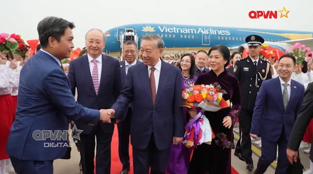 Tổng Bí thư, Chủ tịch nước Tô Lâm và Phu nhân thăm cấp Nhà nước đến Trung Quốc