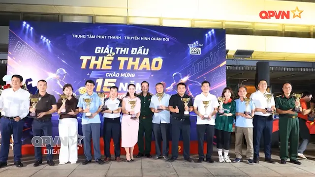 Giải thể thao chào mừng 15 năm thành lập Trung tâm PT - TH Quân đội