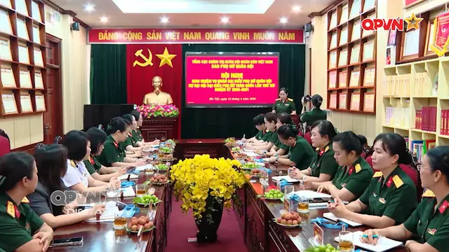 Khẳng định bản lĩnh, trí tuệ và hình ảnh đẹp của phụ nữ Quân đội
