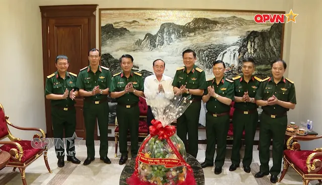 Tri ân các đồng chí nguyên lãnh đạo Bộ Quốc phòng