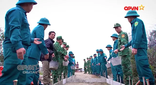 Những con đường thắm tình quân dân