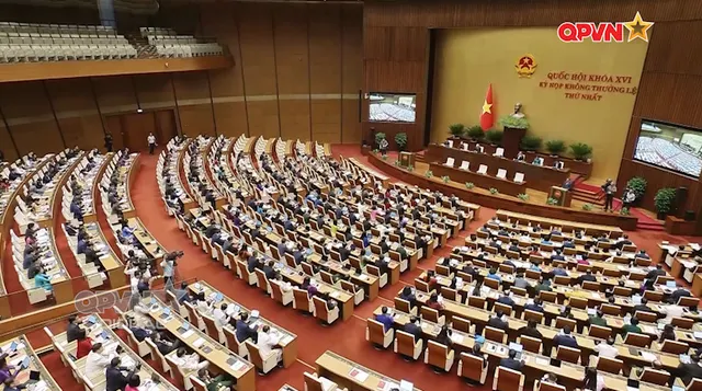 Khai mạc Kỳ họp không thường lệ lần thứ Nhất, Quốc hội khoá XVI