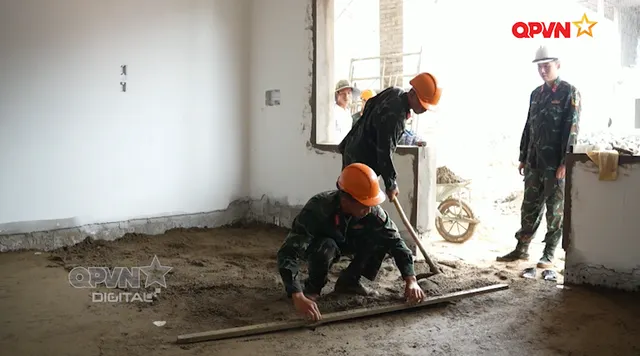 "Nước rút" xây trường đón năm học mới