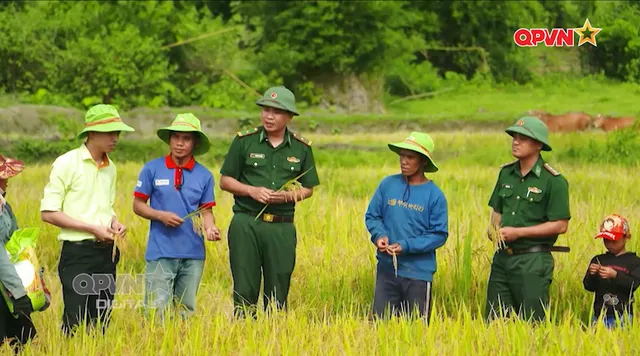 Đảng viên biên phòng là thành viên của gia đình biên giới