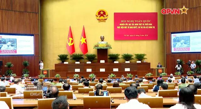 Hội nghị toàn quốc quán triệt, triển khai các Nghị quyết, Chỉ thị của Bộ Chính trị