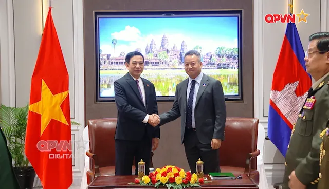 Triển khai hiệu quả hợp tác quốc phòng Việt Nam - Campuchia