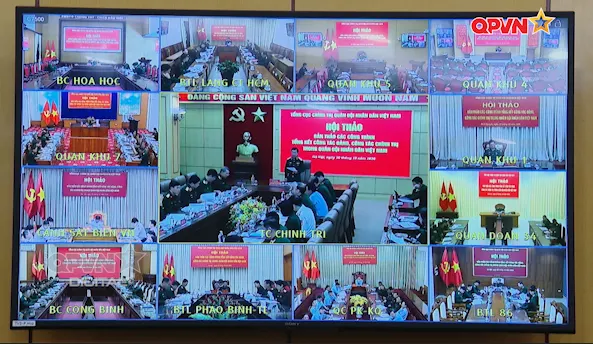 Hội thảo các công trình tổng kết CTĐ, CTCT trong Quân đội Nhân dân Việt Nam