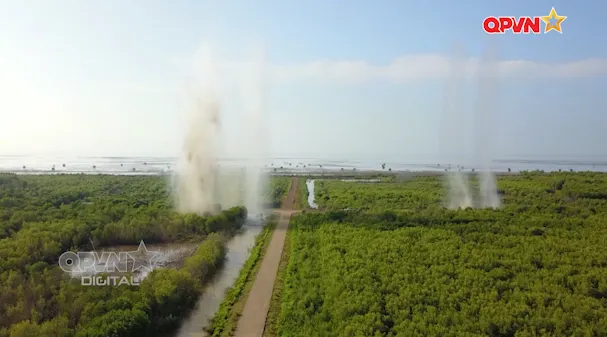 Phòng thủ vững chắc trên hướng biển