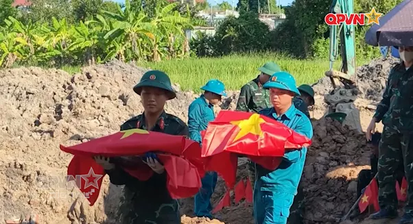Quân khu 3 quy tập 112 hài cốt liệt sĩ trong giai đoạn 1 “Chiến dịch 500 ngày đêm”