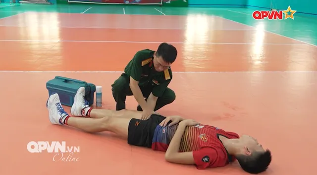 Đảm bảo sức khỏe cho vận động viên Quân đội thành tích cao